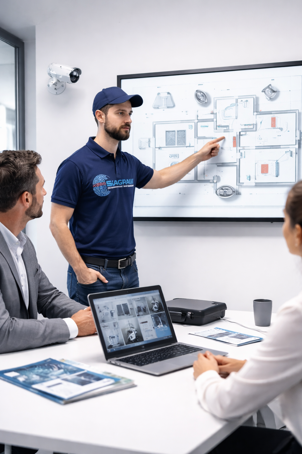 Asesoría en soluciones de seguridad electrónica personalizadas para empresas